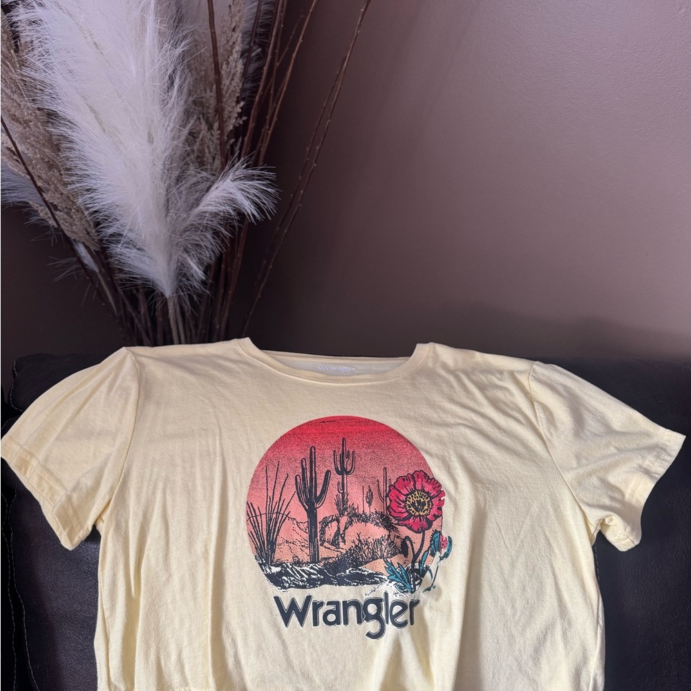 Wrangler Yellow Graphic Tee